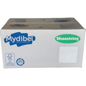 Caja de papas prefritas 7x7 mm