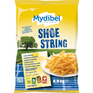 Bolsa de papas prefritas 7x7 mm